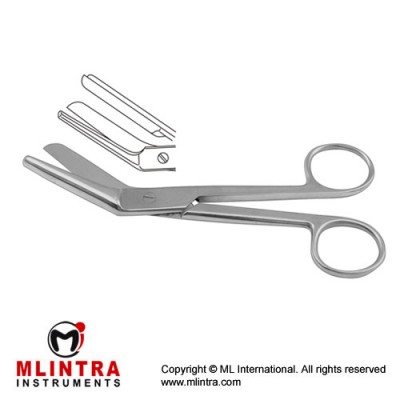 Braun-Stadler Episiotomy Scsissor Stainless Steel, 14.5 cm - 5 3/4"